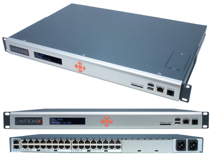 SLC8000 32-PORT DUAL AC POWER SUPPLY ADVANCED CONSOLE MANAGER, ROHS