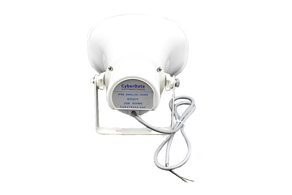 CYBERDATA, IP66 OUTDOOR ANALOG HORN