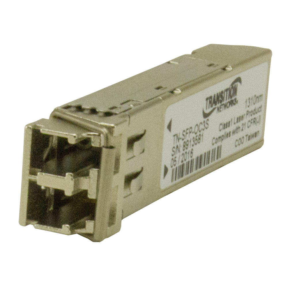 TRANSCEIVER -SFP,OC,125MBPS,1310NM,MM,LC,2KM,3.3V,W/DMI