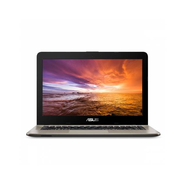 ASUS VivoBook F441BA-DS95 14.0 inch AMD A9-9425 3.1GHz/ 8GB DDR4/ 256GB SSD/ USB3.1/ Windows 10 Notebook (Chocolate Black/Gold)