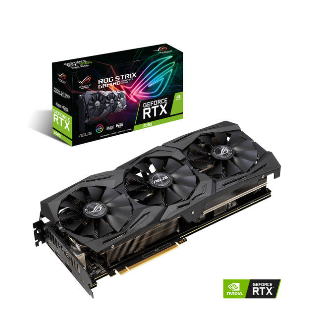 Asus NVIDIA ROG Strix GeForce RTX 2060 Advanced 6GB GDDR6 2HDMI/2DisplayPort PCI-Express Video Card