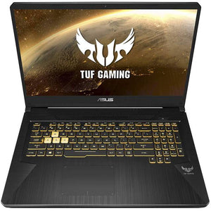 ASUS TUF Gaming TUF705DU-PB74 17.3 inch AMD Ryzen 7-3750H 2.3GHz/ 16GB DDR4/ 512GB SSD/ GTX 1660 Ti/ USB3.1/ Windows 10 Notebook (Gold Steel)