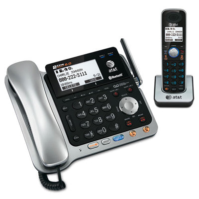 ATT 2 Line Corded/Cordless Phone System, TL86109, With Caller ID/ Call Waiting