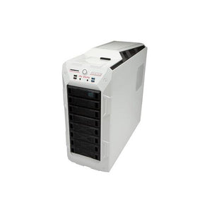 In-Win GRONE WHITE No Power Supply Full Tower Gaming Case (White)