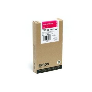 Epson Ink, T603300, Magenta UltraChrome K3, 220 ml