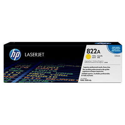 HP Drum, C8562A, 822A, Yellow, 40,000 pg yield