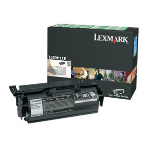 Lexmark Toner, T650H11A, Black, 25,000 pg yield