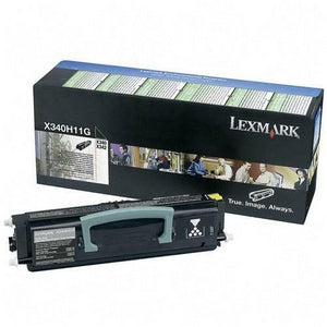 Lexmark Toner, X340H11G, Black, 6,000 pg yield