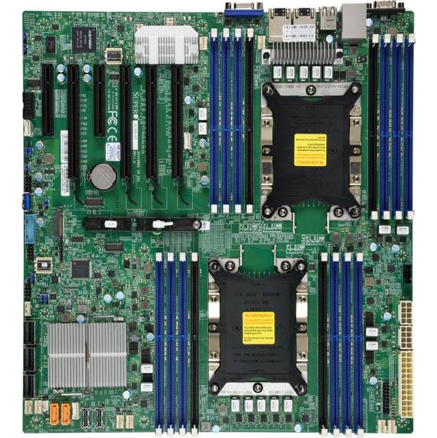 Supermicro X11DPI-N-B Dual LGA3647/ Intel C621/ DDR4/ SATA3&USB3.0/ V&2GbE/ EATX Server Motherboard