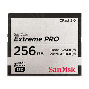 SanDisk Extreme Pro CFast 2.0, 256GB, Full HD, 4K Video Recording