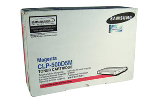 Samsung Toner, CLP500D5M, Magenta, 5,000 pg yield