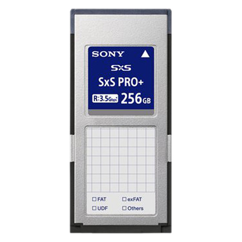 Sony SxS PRO Memory Card, 256GB Read 440MB/s, Write 410MB/s
