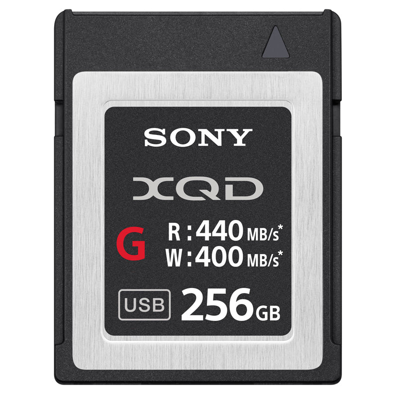 Sony Memory Card, XQD G Series, QDG256E/J 256GB, 440Mb/s read, 400MB/s Write