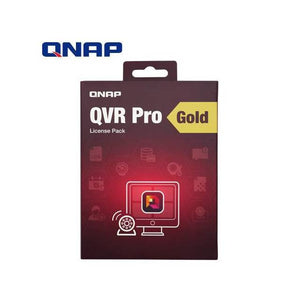 QNAP LIC-SW-QVRPRO-GOLD Premium Feature Package for QVR Pro with Camera Channel Scalability & 8-Channel License