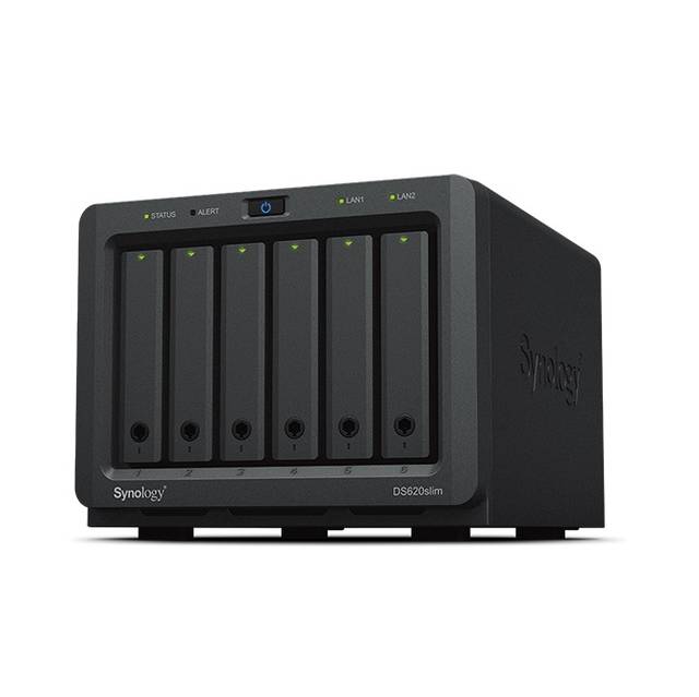 Synology DiskStation DS620SLIM 6-Bay 2.5'' NAS for Home&SOHO
