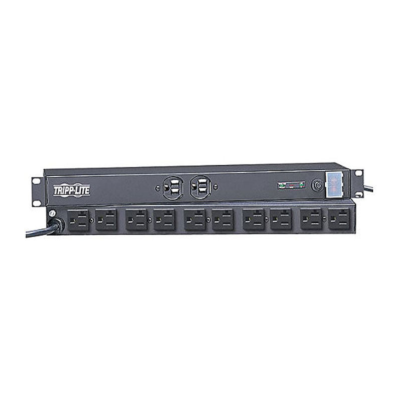 EATON TRIPP LITE SERIES ISOBAR 12-OUTLET NETWORK SERVER SURGE PROTECTOR, 15 FT.