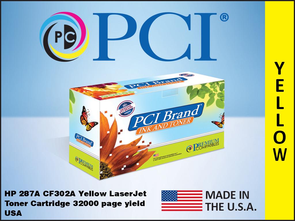PCI REMAN HP 827A CF302A YELLOW TONER