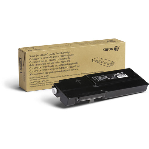 GENUINE XEROX BLACK EXTRA HIGH CAPACITY TONER CARTRIDGE FOR THE VERSALINK C400/C