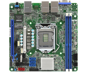 ASRock Motherboard E3C246D2I E-2100 C246 DDR4 Max.64GB SATA3 PCI Express mini-ITX Retail