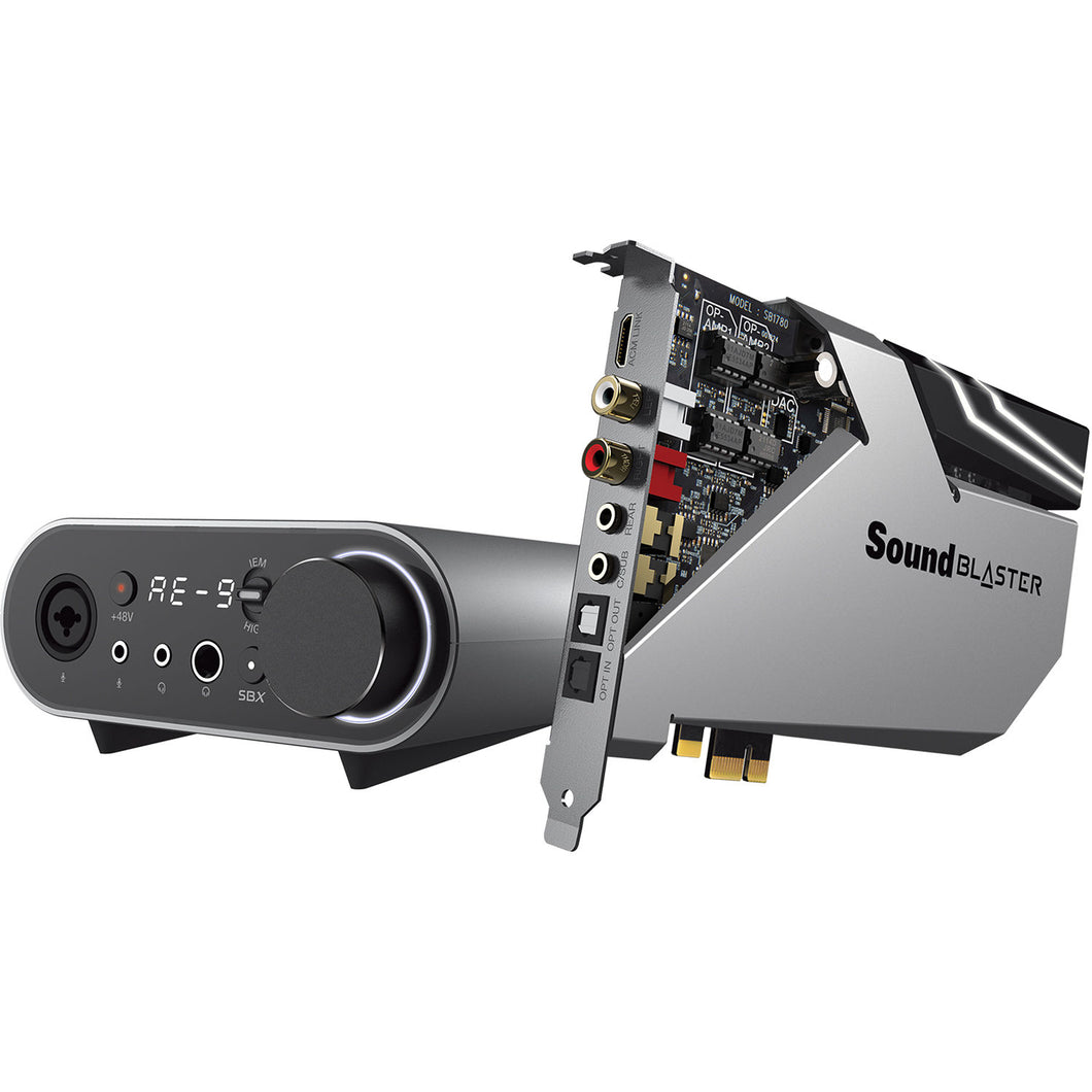 Creative Labs SOUND 70SB178000000 Sound Blaster AE-9 Metallic Grey Retail