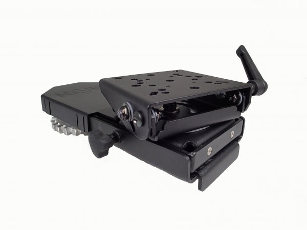 11 SLIDE OUT LOCKING SWING ARM WITH LOW PROFILE MOTION DEVICE ADAPTER