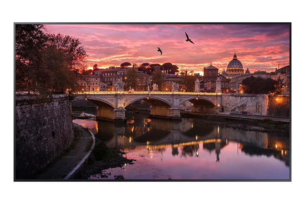 75"3840x2160 4K LED 16/7 WiFi Tizen 4.0 WiFi Bluetooth HDMI 2.0 IP5x