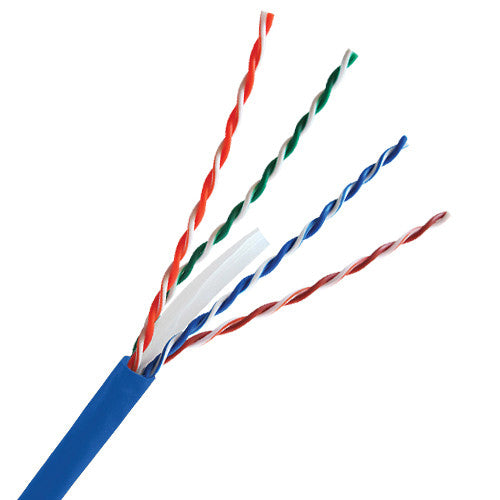 1000FT CAT6A SHIELDED BLUE