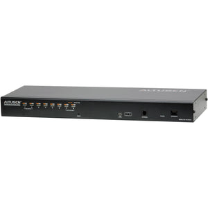 8PORT CAT5 IP KVM 1U