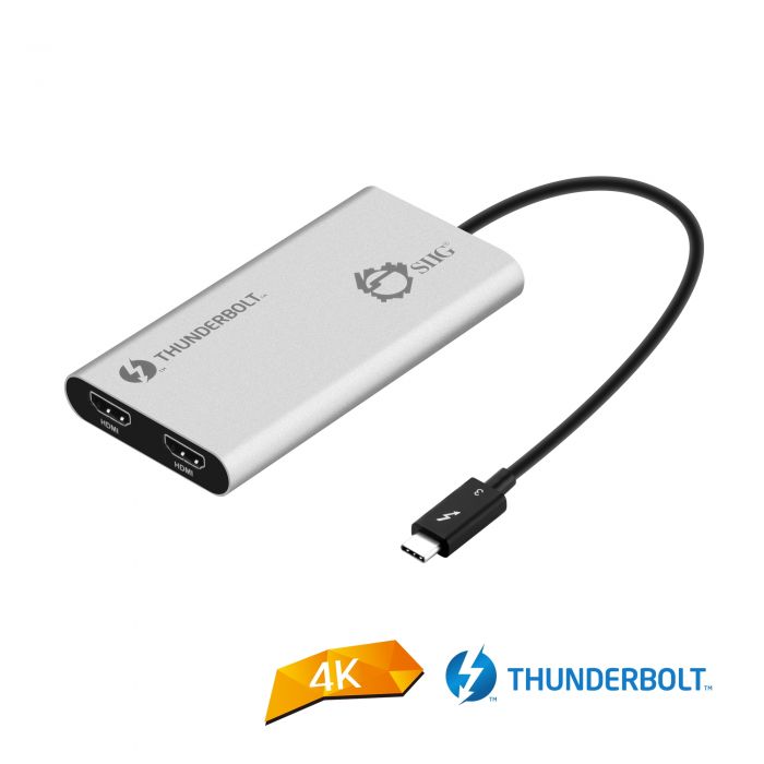 Thunderbolt V3 to Dual HDMI