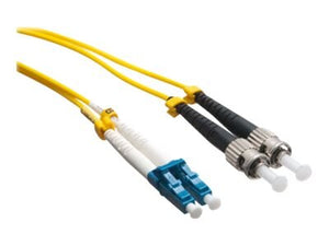AXIOM LC/ST SINGLEMODE DUPLEX OS2 9/125 FIBER OPTIC CABLE 90M