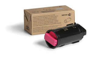 GENUINE XEROX MAGENTA STANDARD CAPACITY TONER CARTRIDGE FOR THE VERSALINK C600/C