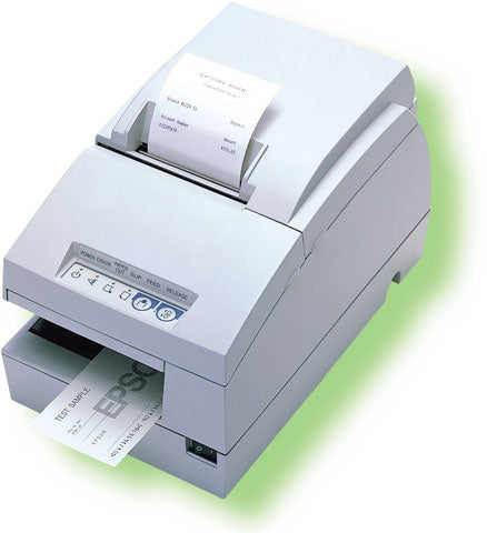 EPSON, TM-U675, DOT MATRIX RECEIPT, SLIP & VALIDATION PRINTER, USB, EPSON COOL WHITE, NO MICR, NO AUTOCUTTER, REQUIRES POWER SUPPLY