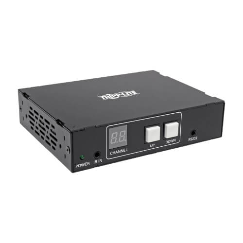 TRIPP LITE HDMI OVER IP RECEIVER AUDIO / VIDEO W/ RS-232 SERIAL, IR CONTROL 1080