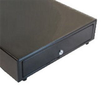 VASARIO CASH DRAWER, BLACK W/OMEDIA SLOT