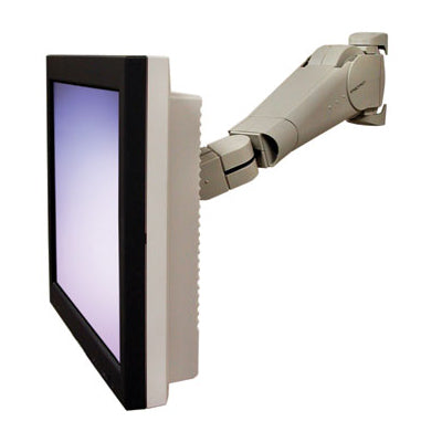 ERGOTRON 400 SERIES WALL MOUNT LCD ARM (GREY).CARRIES AN LCD THROUGH A VERTICAL