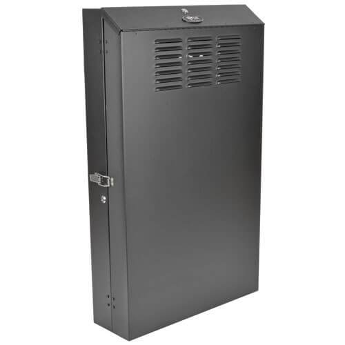 TRIPP LITE 4U VERTICAL WALL MOUNT RACK ENCLOSURE CABINET, LOW PROFILE, SERVER DE