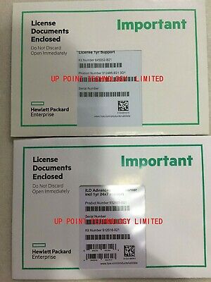 HPE ILO ADV 1-SVR LIC 1YR SUP
