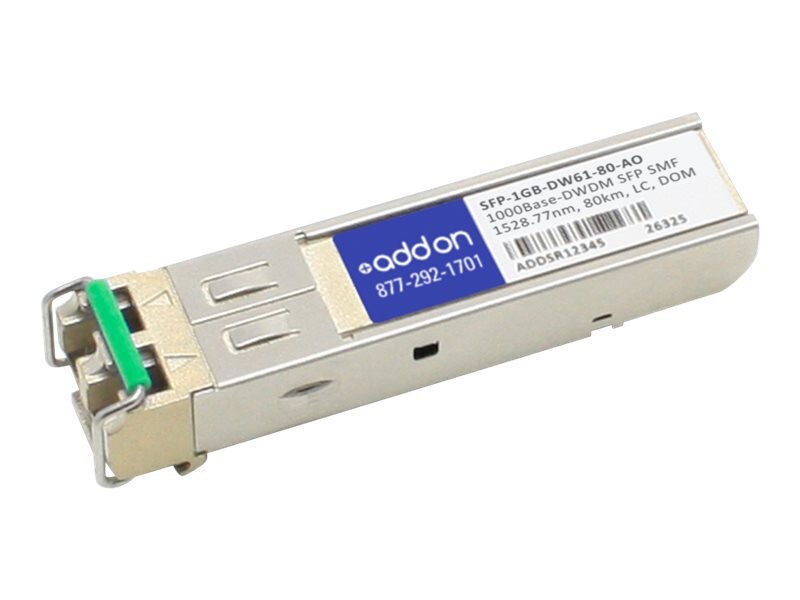 ADDON MSA COMP 1000BASE-DWDM TAA XCVR
