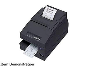 EPSON, TM-U675, DOT MATRIX RECEIPT, SLIP & VALIDATION PRINTER, USB, NO DISP MODULE, NO HUB, EPSON DARK GRAY, NO MICR, AUTOCUTTER, REQUIRES POWER SUPPLY