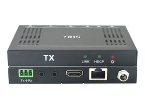TRANSMITS HDMI AUDIO AND VIDEO SIGNALS, RS232 CONTROL, IR CONTROL, POH UP TO 70