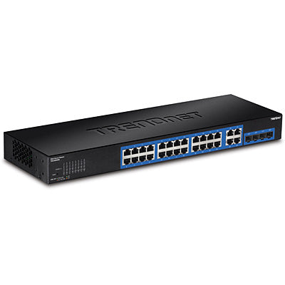 28-PORT GIGABIT WEB SMART SWITCH,LIMITED LIFETIME WARRANTY