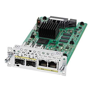 CISCO 2-PORT GIGABIT ETHERNET WAN NIM. FOR WIDE AREA NETWORK 1 RJ-45 1000BASE-T