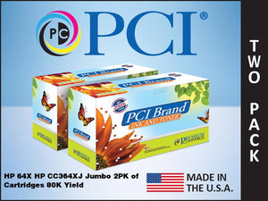 PCI REMAN HP 64X CC364X JUMBO TONER 40K