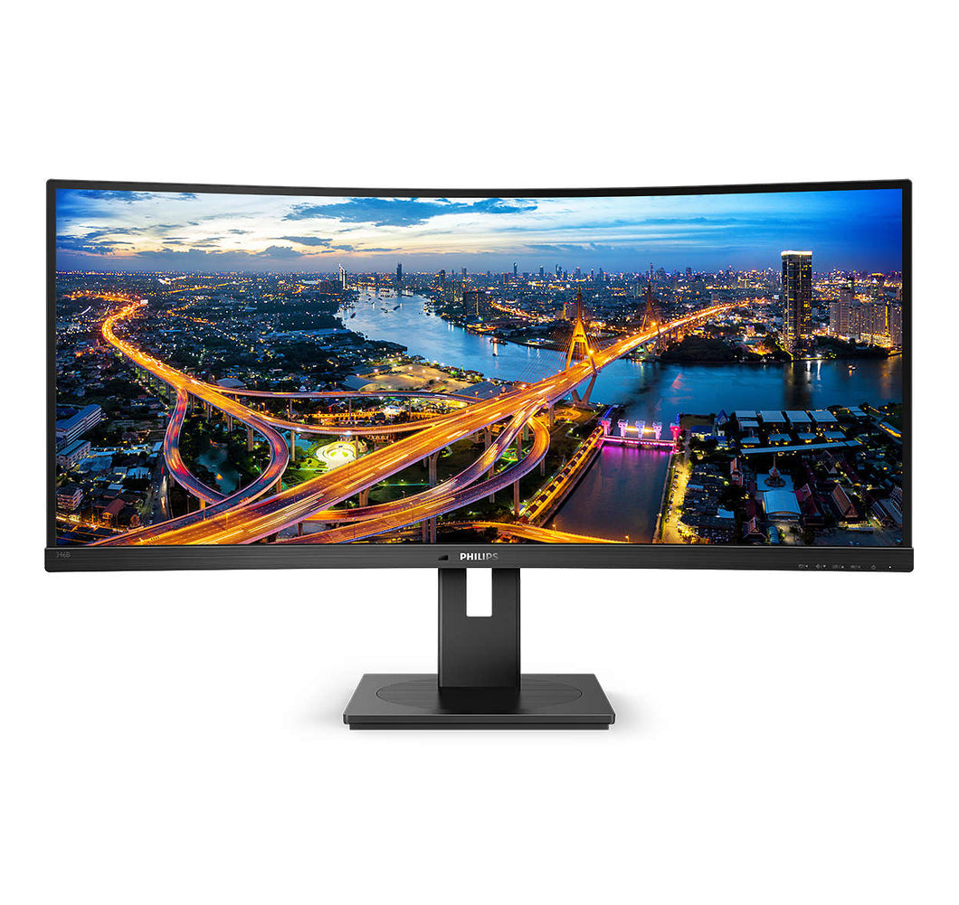 34IN 2K CURVED MONITOR W/DP, HDMI, USB-C