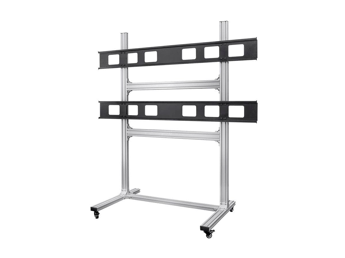 MONOPRICE 2X2 VIDEO WALL SYSTEM BRACKET WITH MICRO ADJUSTMENT ARMS - FOR TVS 32I