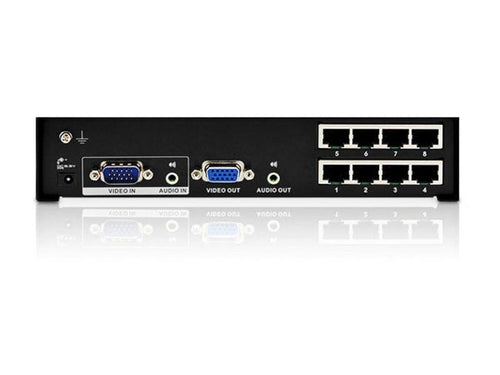 8PORT CAT5 AUDIOVIDEO DISTRIBUTION UNIT