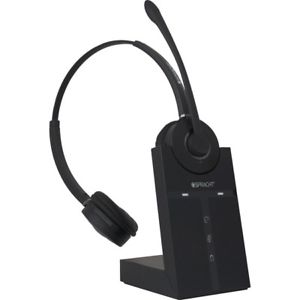 THE ZUM MAESTRO DECT 6.0 HEADSET HAS WIRELESS FREEDOM UP TO 350 FEET. UTILIZES E