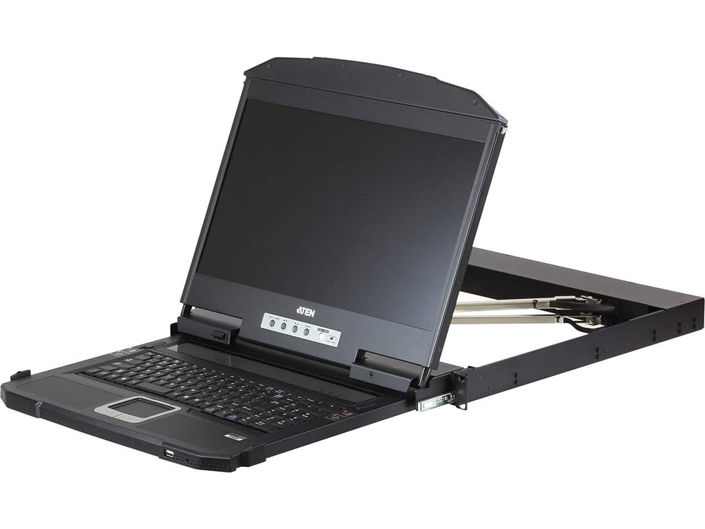 19 WIDE SCREEN SHORT DEPTH FULL HD LCD CONSOLE SUPPORT DVI, HDMI, VGA