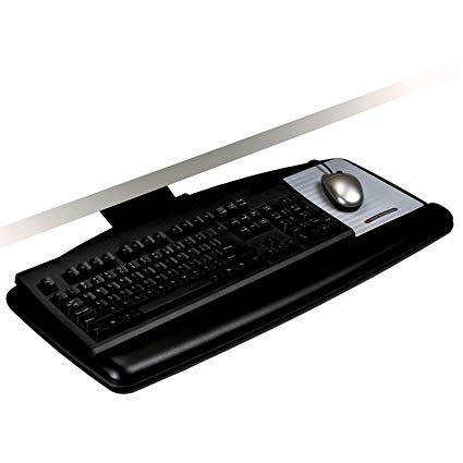 ADJUSTABLE KEYBOARD TRAY KNOB 23IN TRACK