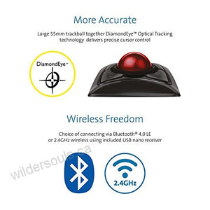 kensington Mouse K72359WW Nano USB Expert Mouse Wireless Trackball Retail